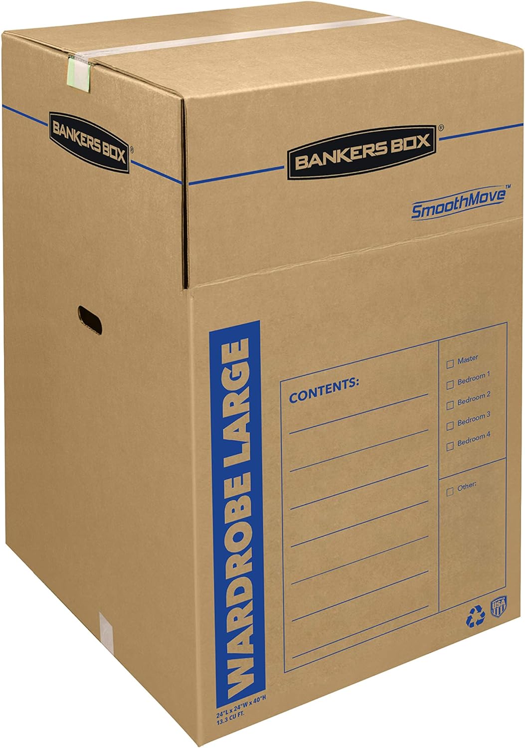 Heavy duty shipping wardrobe moving boxes with bars Buy wardrobe